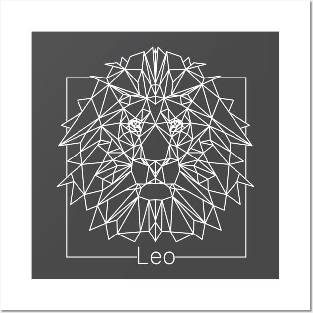 Zodiac sign Leo Wall Art by DimDom